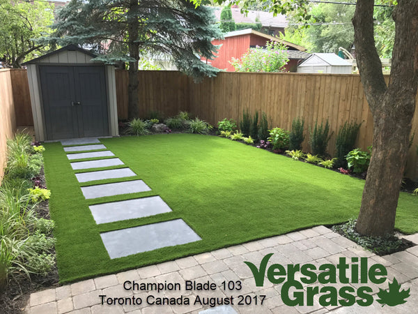 Versatile synthetic artificial grass turf Toronto GTA Ontario