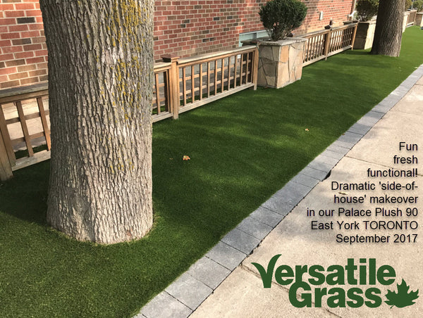 Versatile synthetic artificial grass turf Toronto GTA Ontario