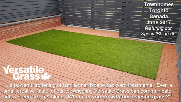 balcony terrace deck rooftop Versatile synthetic artificial grass turf Toronto GTA Ontario