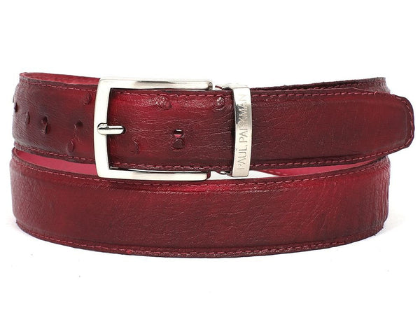 mens ostrich belt