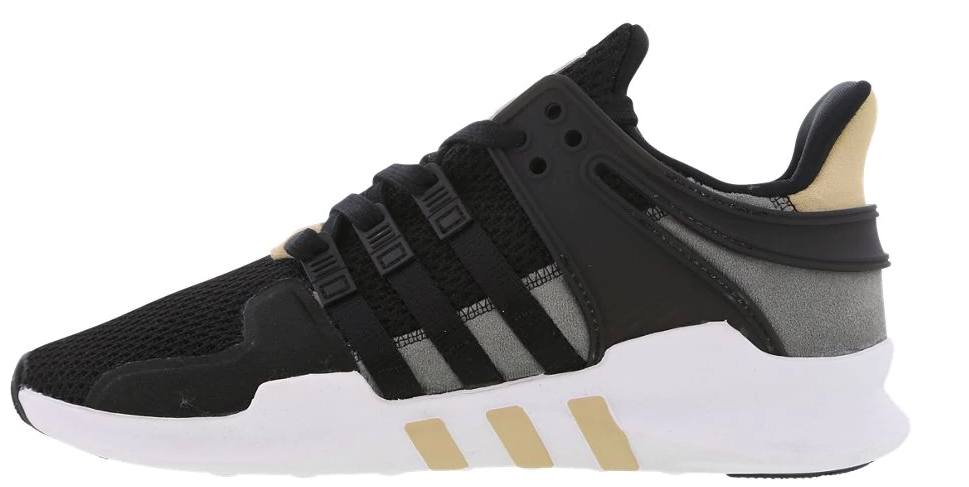 adidas eqt womens black and gold