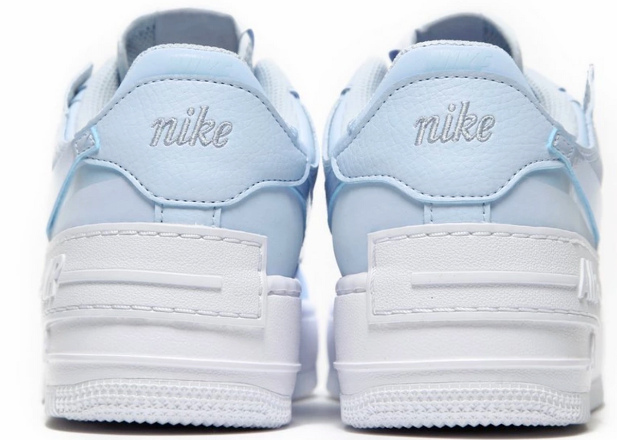 nike air force shadow baby blue