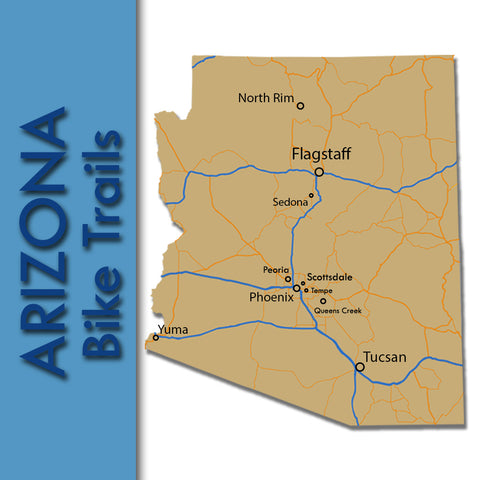 Arizona Bike Trails Map