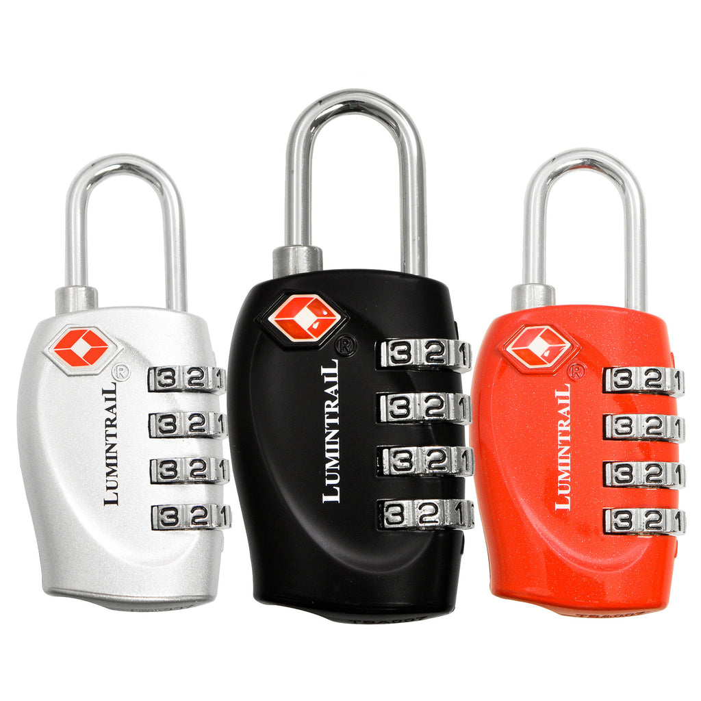 TSA Approved Cable Luggage Lock Heavy Duty Combination Cable Lock by Drop Love H.C