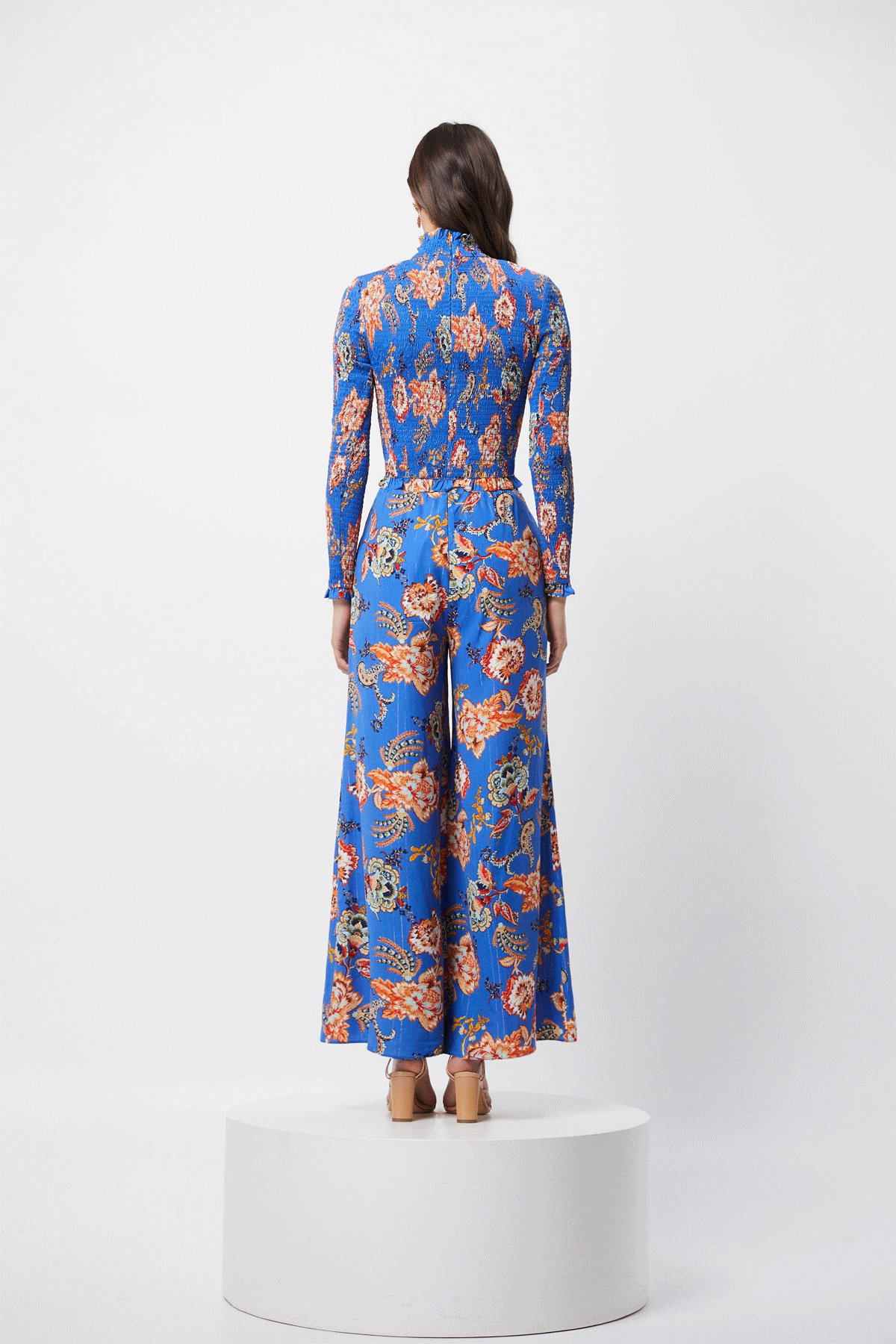 Elliatt Liberate Pants Blue Floral