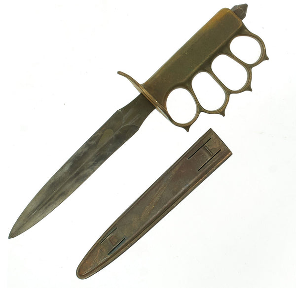 Original Us Wwi Model 1918 Mark I Trench Knife By L F And C With 19