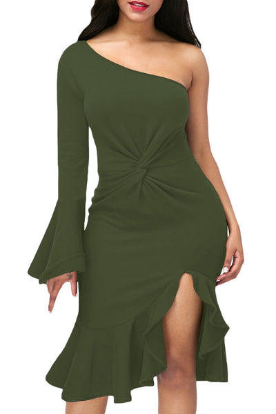 one shoulder dress online