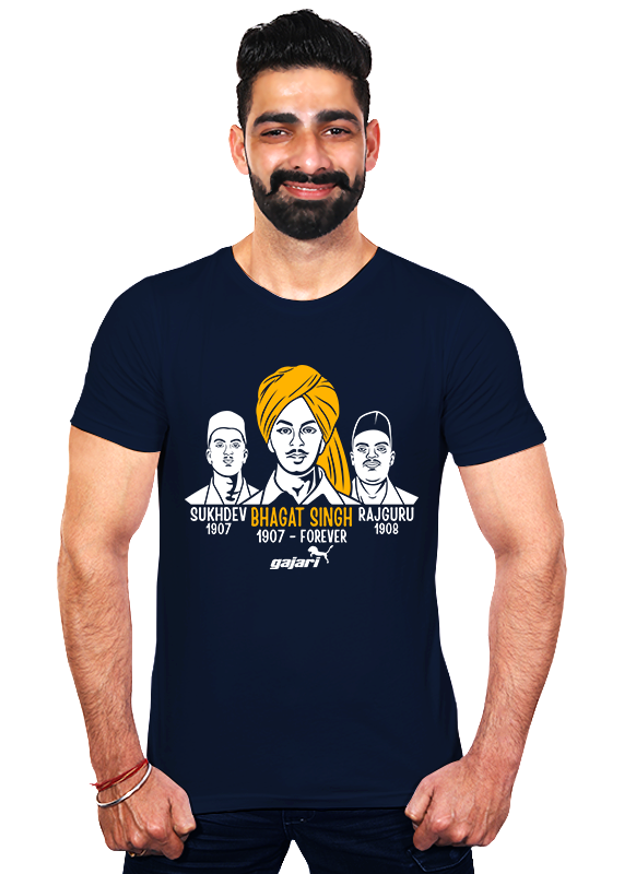 bhagat singh printed shirt