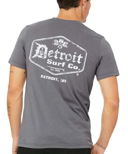Ambassade vaardigheid Vermomd Detroit Surf Co. Classic logo T-Shirt
