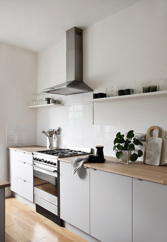 Minimalist Kitchen of Abi Dare, blogger of interiors and lifestyle website, These Four Walls