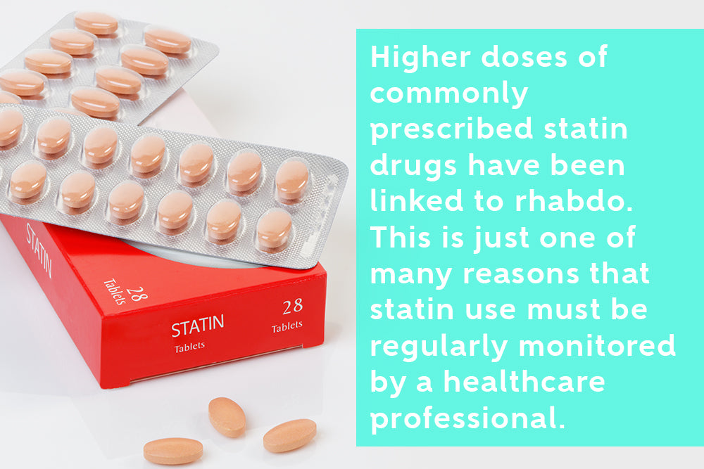 Risk of developing rhabdomyolysis from statin medications