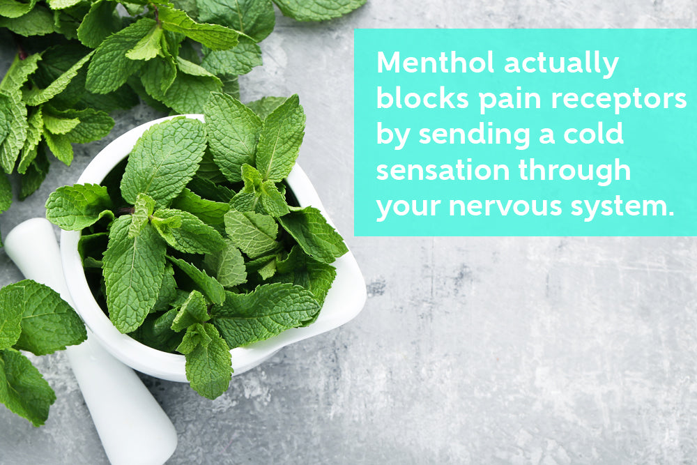 Does menthol help with pain?