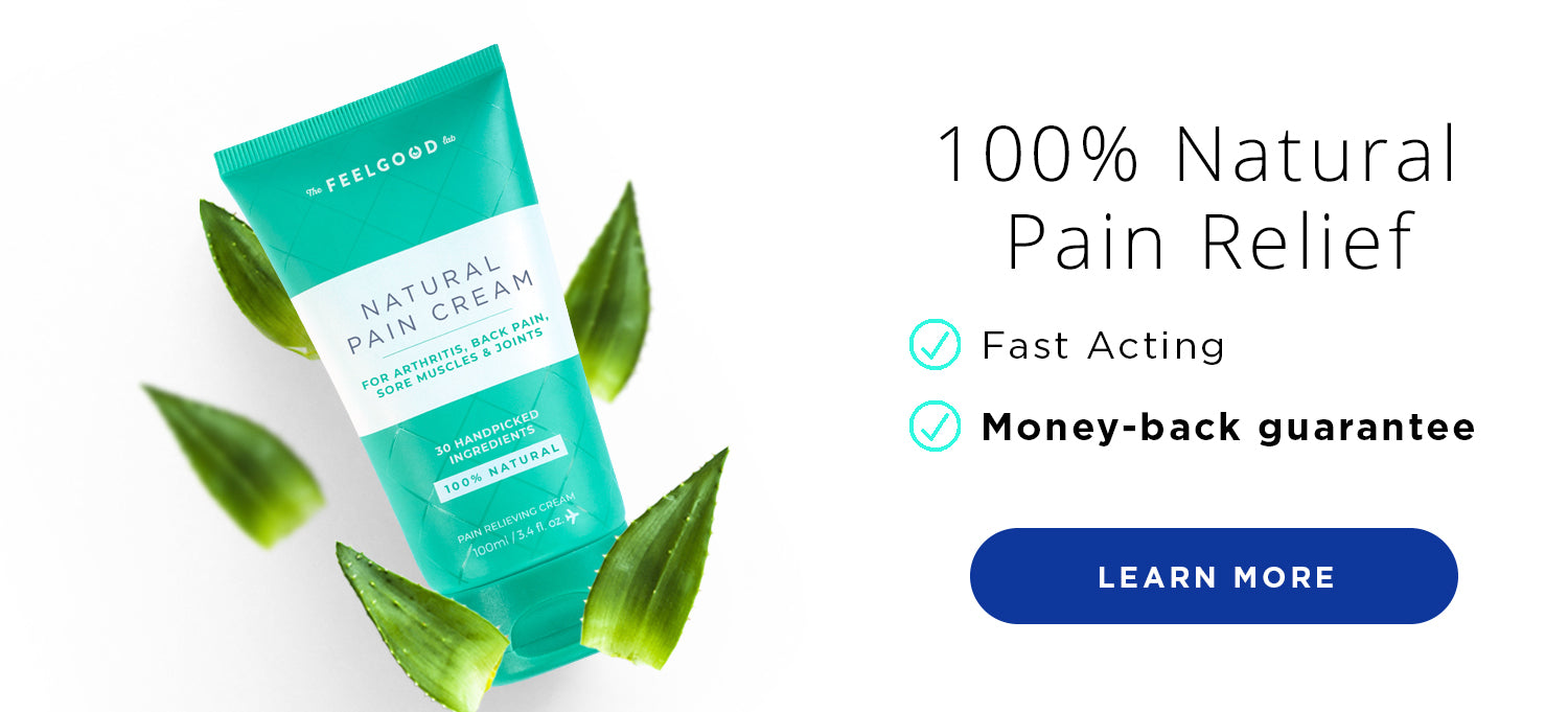 Fast Acting Pain Relief Cream with All Natural Ingredients