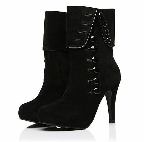 womens ankle boots high heel