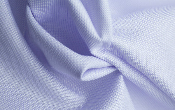 100’s two-ply Oxford purple fabric for men's custom made-to-measure dress shirt from MILK Shirts
