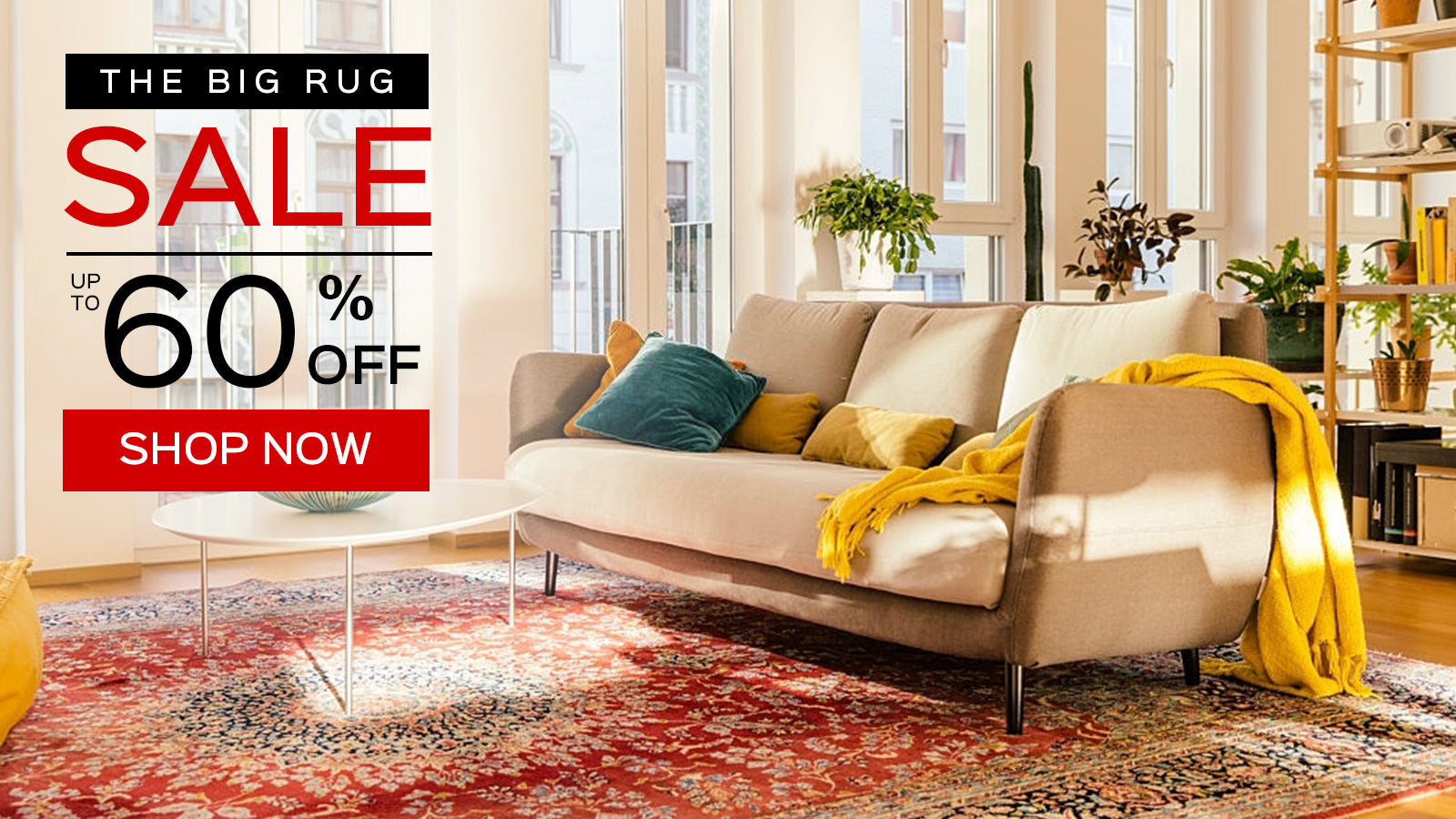 Red Persian Rug | The Big Rug Sale | 60% OFF