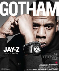 couverture magazine bracelet tibétain Jay-Z