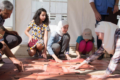 USAID SCHEP متحف الأطفال Puzzle Puzzlers Jordan
