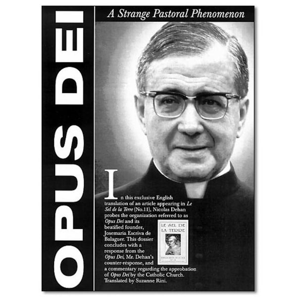 Opus Dei Article Angelus Press