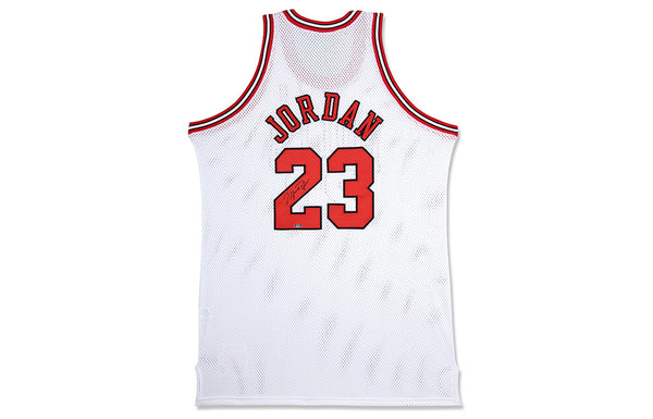 signed mj jersey