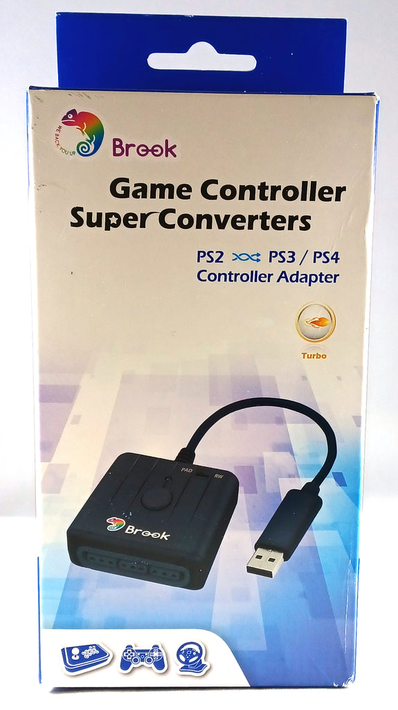 Sluimeren onderdelen Geweldig Brook Adapter for PS2 to PS3/PS4/PC Game Controller Super Converter US –  Flashback Limited - Repair, Replay, Relive