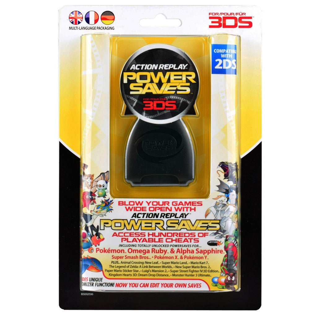 Nintendo 3DS 2DS Action Replay Power with Cheat Codes PAL – Flashback Limited - Repair, Replay, Relive