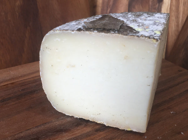 Pecorino Aged in Walnut Leaves