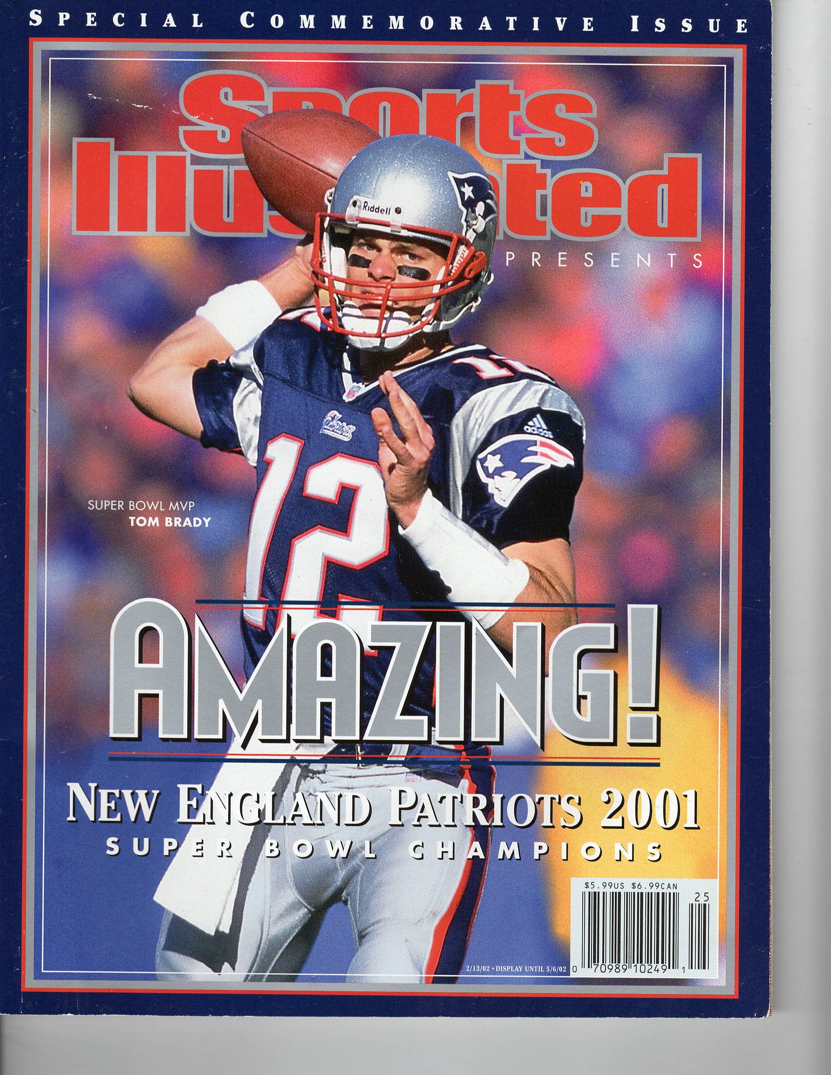 02 03 2002 Super Bowl Patriots Day – Ersula's History Shop