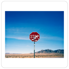 Jane Hilton. Stop, Area 51, Nevada Test Site, 2018