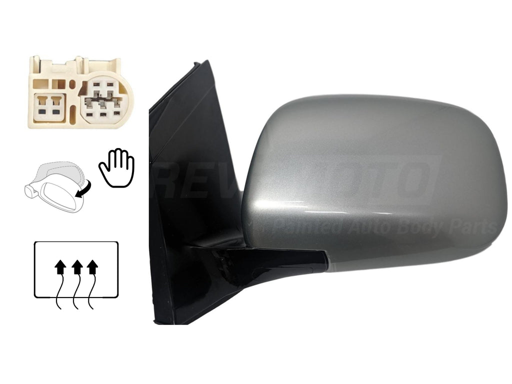 2007 Lexus RX350 : Side View Mirror Painted