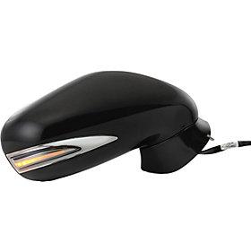 2006-2010 Lexus IS250 Mirror (Driver Side); Sedan- w/o Sport Package; w/o Luxury Package; Power; Manual Folding; Heated; w/o Memory; w/ Puddle Light; w/o Auto Dimming; LX1320109; 8794053241