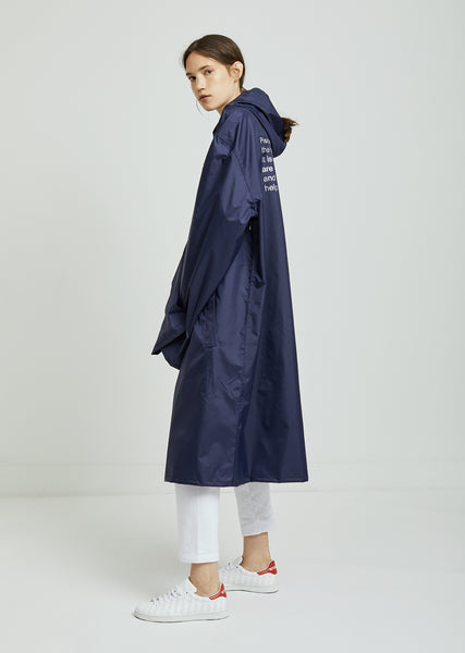 着丈身幅肩幅袖丈美品 VETEMENTS Taurus Horoscope Raincoat