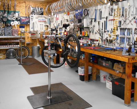 The really cool Bike Repair Shop