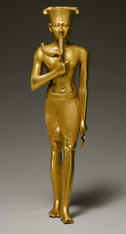 Egyptian statue of Amun