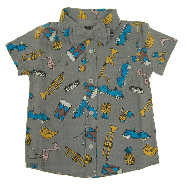 baby polo button down shirt