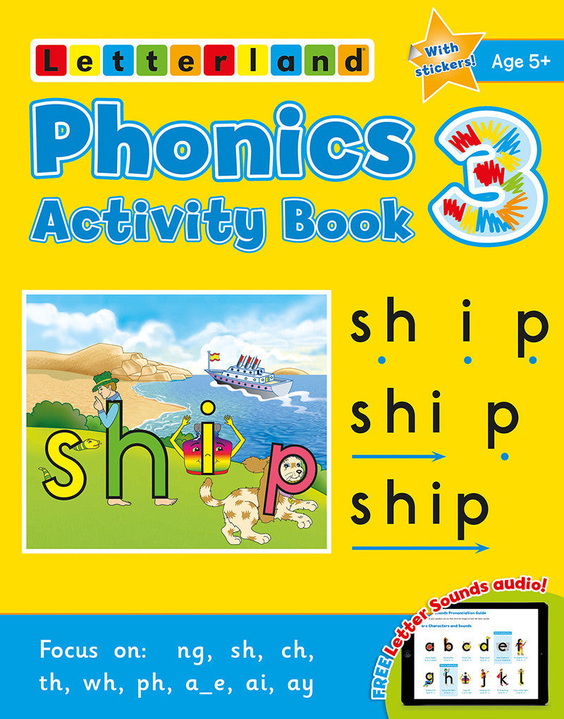 Phonics Activity Book 3 – Letterland UK