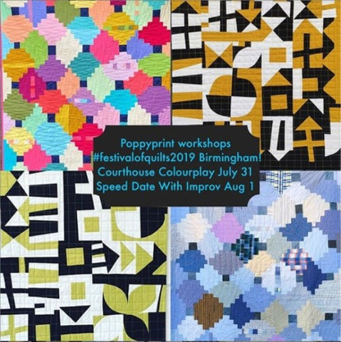 Krista Hennebury @PoppyPrint at Festival of Quilts