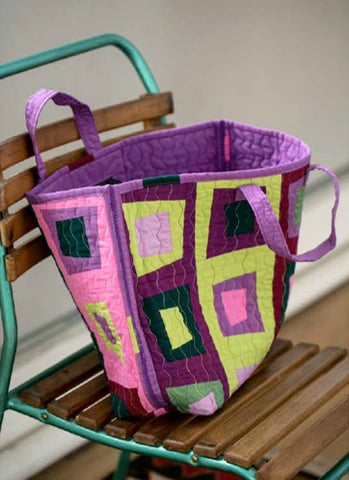 Square Dance Tote by Helen Butcher