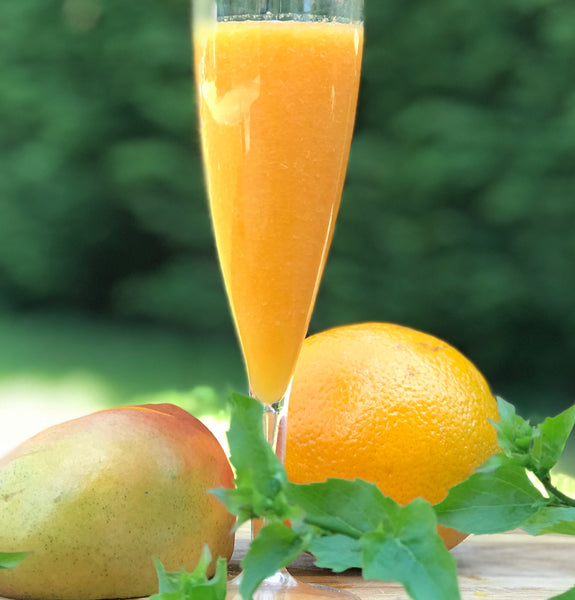 Orange and carrot smoothie