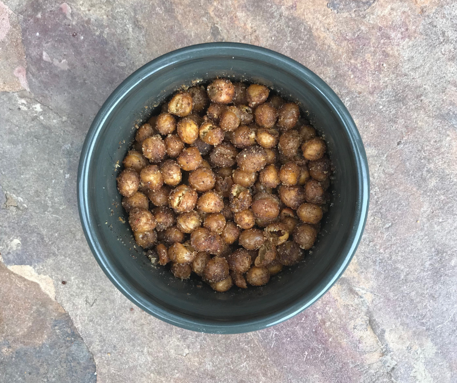 Roasted chicpea healthy snack recipe