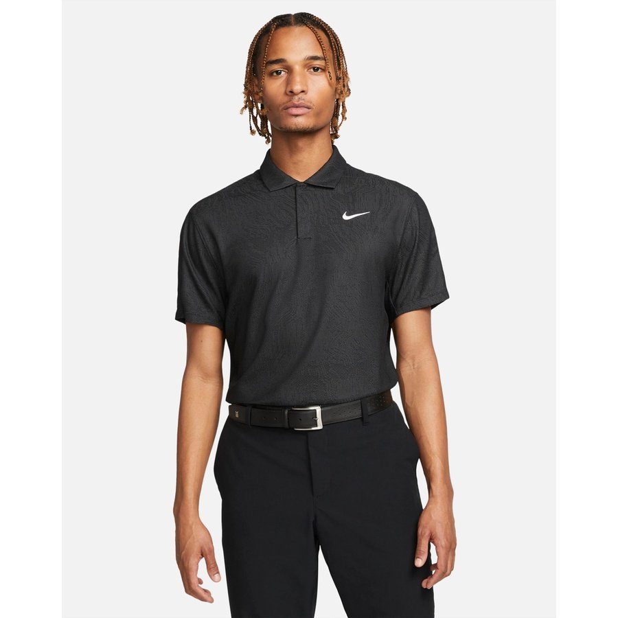 Nike Tiger Woods Dri-FIT Men's Golf Polo - Black | Free Shipp