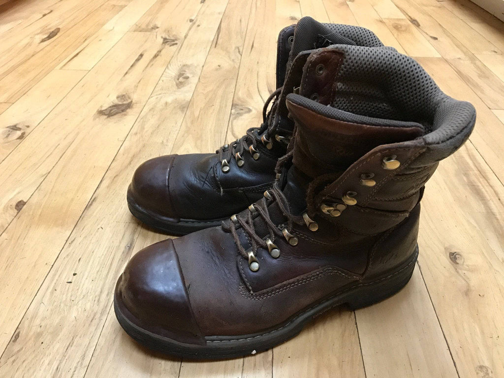 athlete's foot steel cap boots