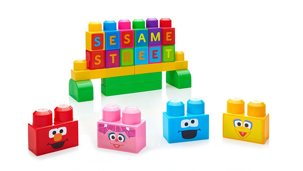 mega bloks lets build sesame street buildable playset