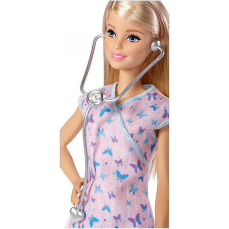 nurse barbie with stethoscope