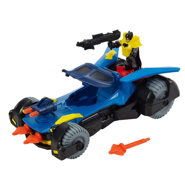 imaginext dc super friends deluxe batmobile vehicle