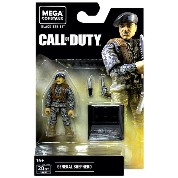 2020 Heroes MEGA Construx Black Series Call of Duty MW General Shephard Gnv4 for sale online 
