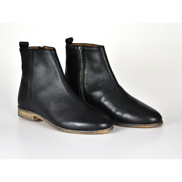 mens leather ankle boot
