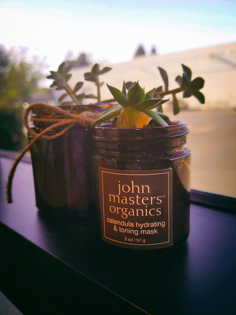 Reuse of John Masters Organics glass jars