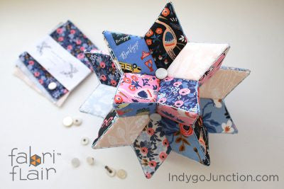 Cotton and Steel Rifle Paper Co Fabriflair Radiant Star Charm Pack