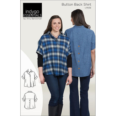 Indygo Essentials: Button Back Shirt